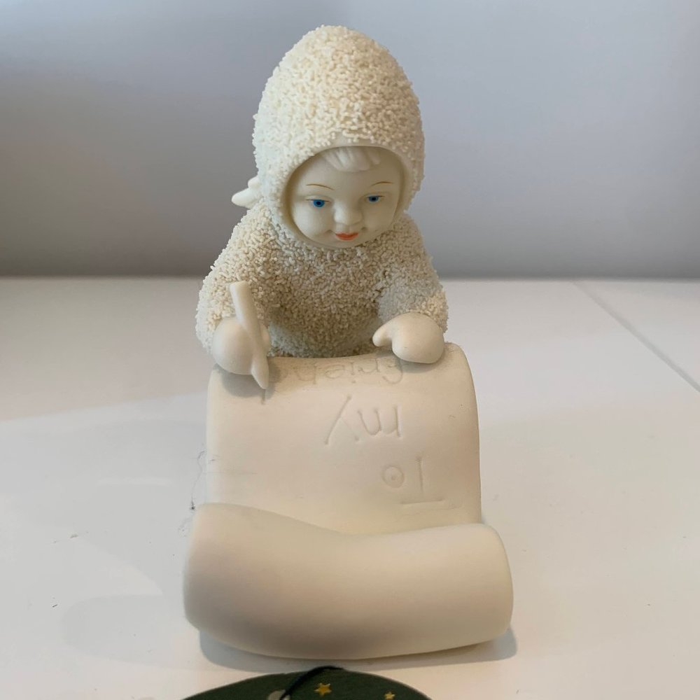 "To My Friend" Vintage Snowbaby
